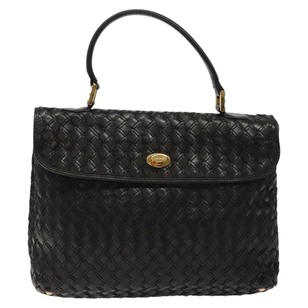 Bally Leather Handbag Black